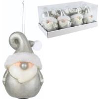 J-Line kersthanger kerstman led op batterij 17 cm | 16 stuks - thumbnail