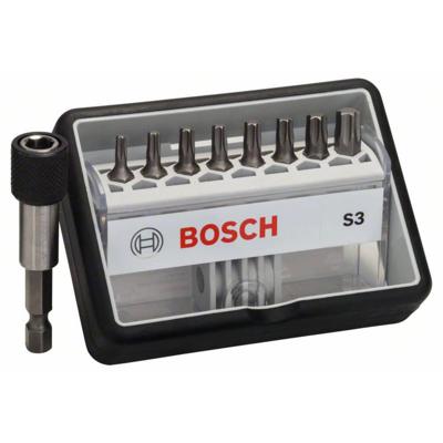 Bosch Accessoires Bitset | Extra Hard S3 | Robustline | 9-delig | 2607002562 - 2607002562