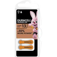 Batterij Duracell Hearing DA13 Ø7,9mm 310mAh 6 stuks - thumbnail