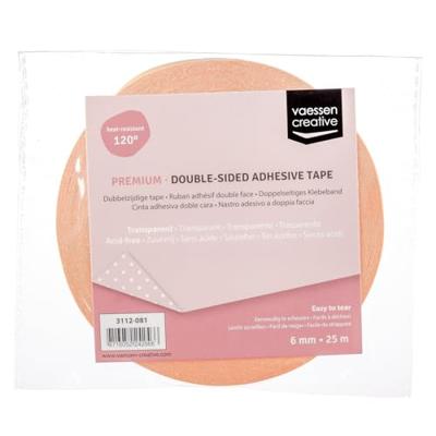 Vaessen Creative • premium dubbelzijdige tape 6mmx25m