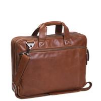 Chesterfield Leren Laptoptas 15 inch Manuel Cognac - thumbnail