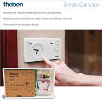 Theben 7220030 RAMSES 722 Kamerthermostaat Montagewijze: Opbouw (op muur) Weekprogramma 1 stuk(s) - thumbnail