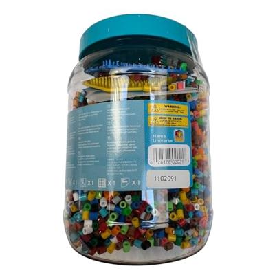 Hama strijkkralenset in pot, 7000st.