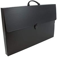 Tekenkoffer Favorit Every Line Total Black 565x365x55mm - thumbnail