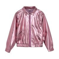 Indian Blue Jeans Zomer zomerjas meisjes - roze - metallic - biker jack - thumbnail