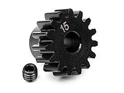 Pinion gear 15 tooth (1m/5mm shaft)