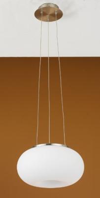 Eglo Design HanglampOptica 28cm nikkel met wit - 86813