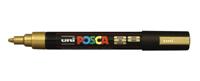 Paintmarker uni posca pc5m m goud | 12 stuks - thumbnail