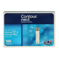 Bayer Contour next teststrip 100 Stuks - thumbnail