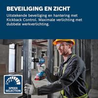 Bosch Blauw GSR 18V-65 Accu schroefboormachine | Inclusief 2x GBA 18V 4,0 Ah & GAL 18V-40 Lader | 82 Accessoires - 06019N3207 - thumbnail
