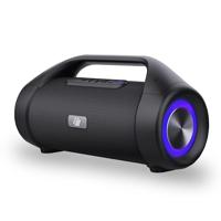 Elegance Bluetooth Speaker Draadloos - USB en AUX - Met Lichteffecten - Draagbaar (HPG440BT) - thumbnail