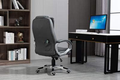 Activejet verwarmde bureaustoel met massage YK7304 grijs