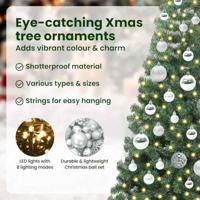 VidaXL Kerstboom met 150 led met standaard groen 120 cm pvc - thumbnail