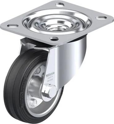 Blickle LE-VE 80R Zwenkwiel Wieldiameter: 80 mm Draagvermogen (max.): 50 kg 1 stuk(s)
