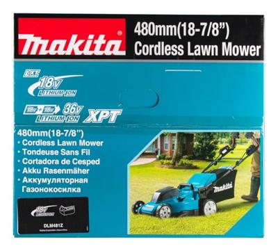 Makita DLM481Z Accu Grasmaaier 48cm 2x18V Basic Body - thumbnail