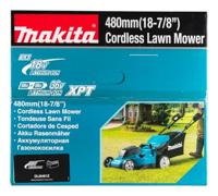 Makita DLM481Z Accu-grasmaaier Accu Zonder accu, Zonder lader 2 x 18 V Snijbreedte max. 48 cm Geschikt voor 800 m² - thumbnail