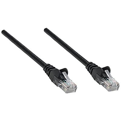 Intellinet 320740 RJ45 Netwerkkabel, patchkabel CAT 5e U/UTP 1.00 m Zwart 1 stuk(s)