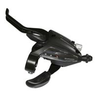 Shimano versteller (links) met remhendel 3 speed st-ef500-4 4 vingers zwart - thumbnail