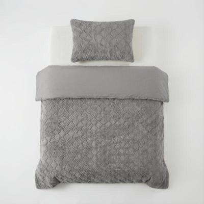 Sleeptime Faux Fur Syon Grijs 140 x 200/220 cm