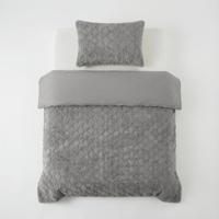 Sleeptime Faux Fur Syon Grijs 140 x 200/220 cm - thumbnail