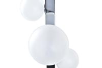 Bureaulamp DKD Home Decor Wit Zilverkleurig Kristal Marmer 220 V 15 x 15 x 68 cm - thumbnail