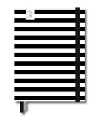 Pepa Lani Bullet Journal PRO Black & White Stripes