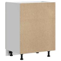 Keuken onderkast Kalmar bewerkt hout gerookt eikenkleurig - thumbnail