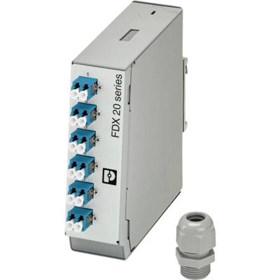 Phoenix Contact FOC-FDX20-PP-LCD6-OSP-PT9 Glasvezel-splitterbox