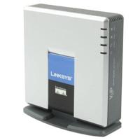 Unlocked LINKSYS SPA2102 VOIP PSTN telefoon adapter met 2 FXS en WAN poorten - thumbnail