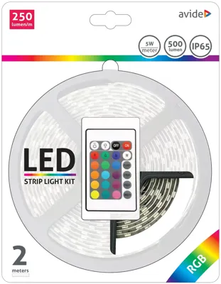Avide LED Strip 12V 7.2W RGB 3 m