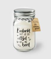 Paperdreams Geurkaars in glas - bedankt - thumbnail