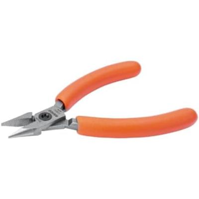 Bahco Precisiepunttang | compact | lang | oranje PVC-handgrepen | 144 mm - C3840