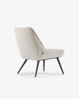 Kave Home Marlina fauteuil fleece Wit - thumbnail