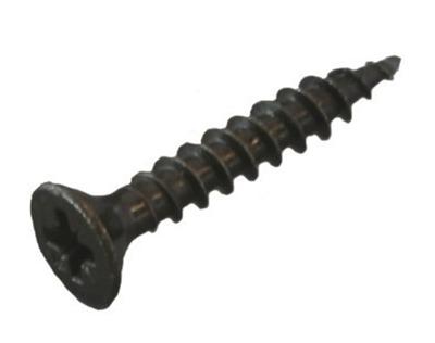 GB spaanplaatschroef 4.5x35 verzonken kop pozi zwartverzinkt | 100 stuks - 17395453