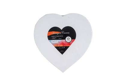 Canvas conda hart 25 cm gebleekt katoen Canvas conda hart 25 cm gebleekt katoen