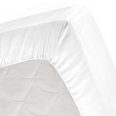 Cinderella hoeslaken - wit - 90x200 cm