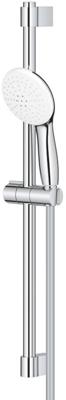 GROHE Tempesta 110 Glijstangset - 60cm - ronde handdouche - 2 straalsoorten - 5.6 l/min - gladde doucheslang - chroom 2759830e GROHE Tempesta 110 Glijstangset - 60cm - ronde handdouche - 2 straalsoorten - 5.6 l/min - gladde doucheslang - chroom 2759830e
