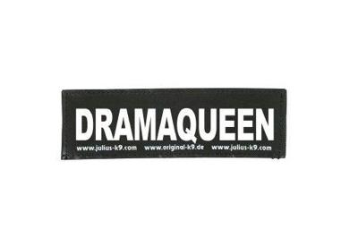 Julius-K9 tekstlabel Dramaqueen 11 x 3 cm