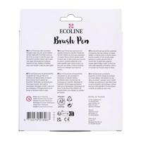 Bruynzeel Ecoline brush pen set portret, 10 kleuren - thumbnail