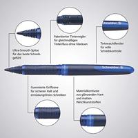 Schneider Schreibgeräte One Business 183094 Rollerballpen 0.6 mm Blauw, Groen, Rood, Zwart 4 stuk(s) - thumbnail