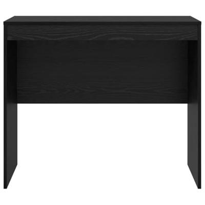 Bureau Zwart eiken 100 x 50 x 76 cm Bewerkt hout