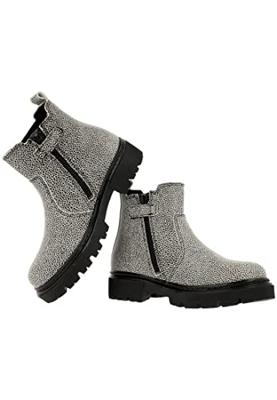 Bullboxer Boots AJS502E6L_WHIBKB50 Wit / Zwart-32 maat 32 - thumbnail