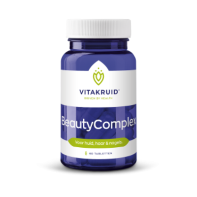 Vitakruid BeautyComplex met Keratine Hyaluronzuur & biotine 60 Tabletten