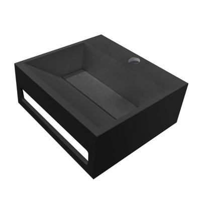 Wiesbaden Julia fontein Solid surface 30 x 28 x 12,5 cm mat zwart Wiesbaden Julia fontein Solid surface 30 x 28 x 12,5 cm mat zwart