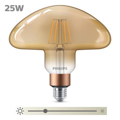Philips LEDClassic 30W Mushroom E27 2000K GOLD D Verlichting Philips LEDClassic 30W Mushroom E27 2000K GOLD D Verlichting