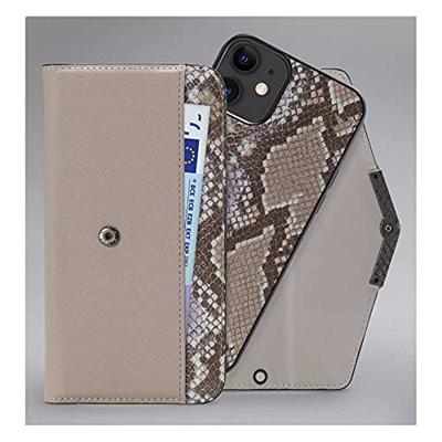 Mobilize 2in1 Elegant Magnet Clutch Apple iPhone 11 Pro Beige Snake