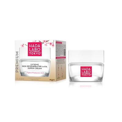 Hada Labo Tokyo Extreme Skin Regenerator Nigt Super-Cream 50 ml Nacht crème Hada Labo Tokyo Extreme Skin Regenerator Nigt Super-Cream 50 ml Nacht crème