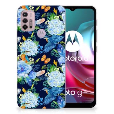 TPU Hoesje voor Motorola Moto G30 | G10 IJsvogel TPU Hoesje voor Motorola Moto G30 | G10 IJsvogel
