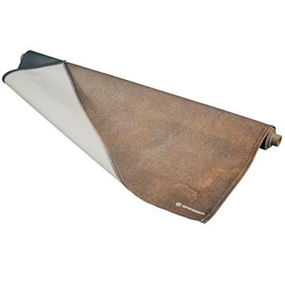 Bresser Achtergronddoek van 100% Katoen - 80 x 120cm - Abstract Brown Blue