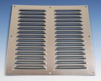 Aluminium Schoepenrooster Opbouw 400 X 400mm - Alu (1-4040a) - thumbnail